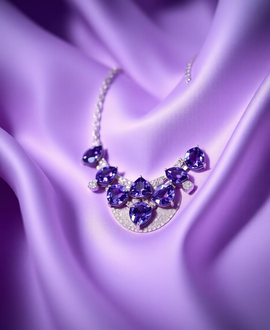 Violette collar necklace