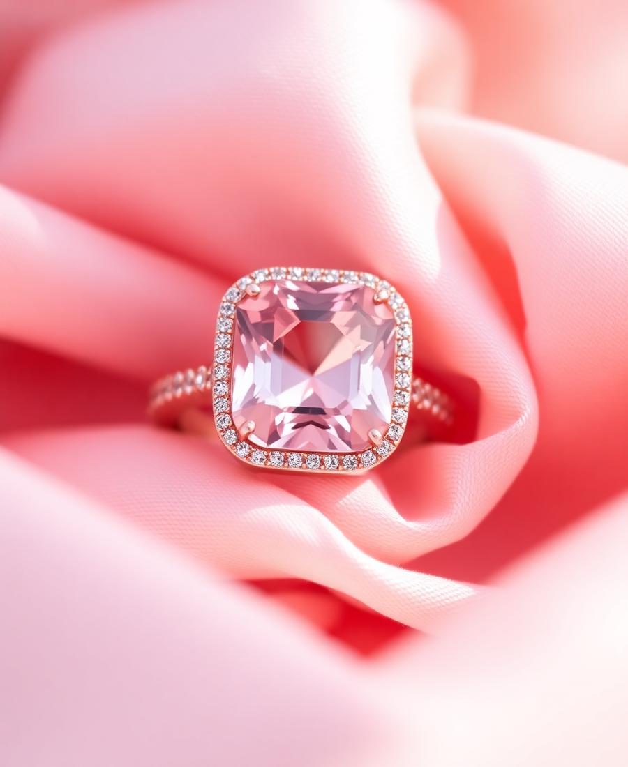 Blossom cushion ring